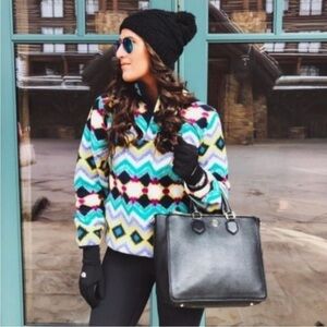 Patagonia Synchilla Snap-T Fleece Pullover Timber Twist New Navy Blue Small